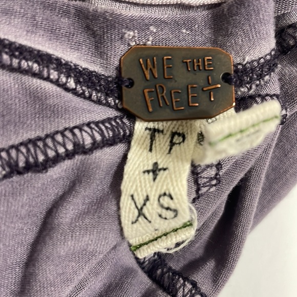 Free People Purple Tee - Picture 10 of 11